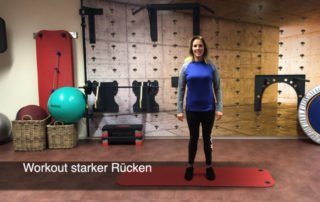 Workout - starker Rücken